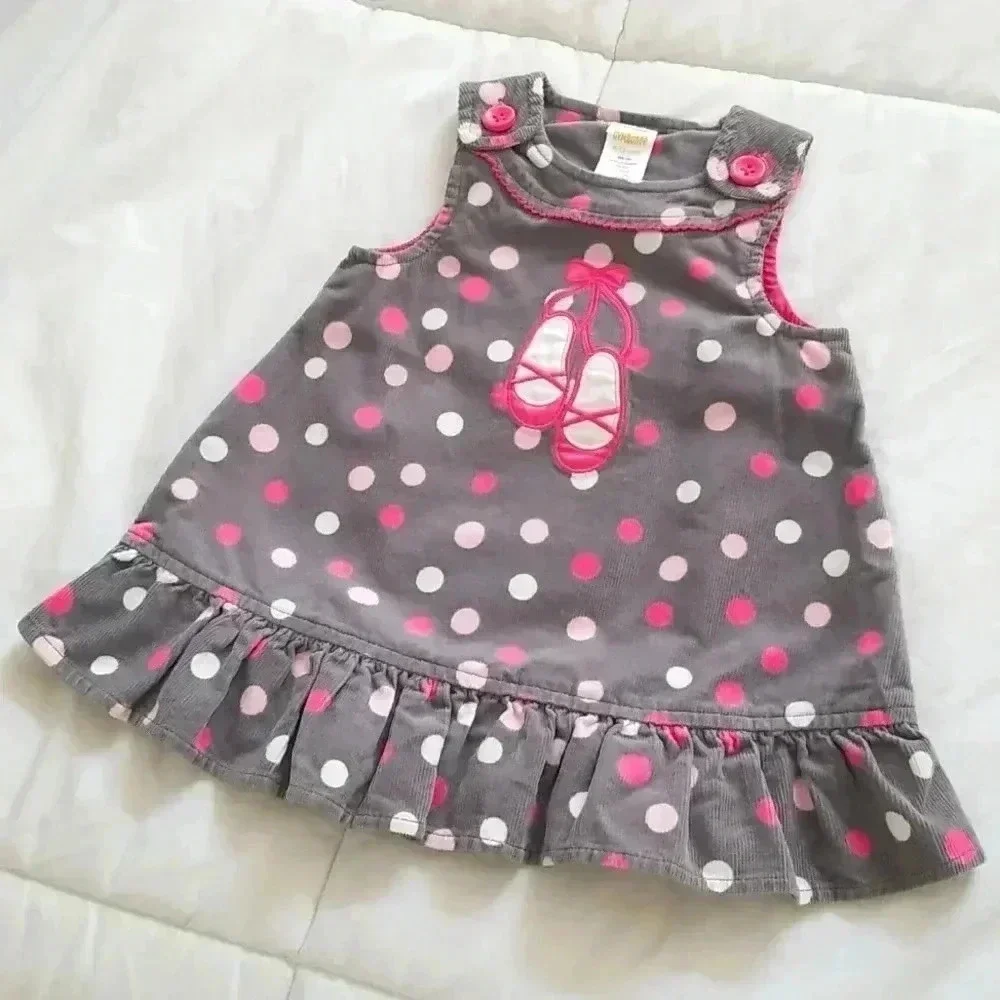 Gymboree Ballet Slippers Corduroy Dress
